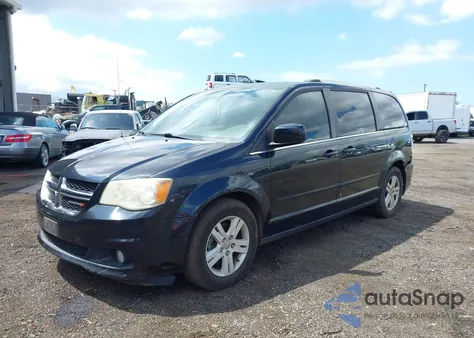 2012 Dodge Grand Caravan Crew из США, поврежденный, VIN 2C4RDGDG4CR307970